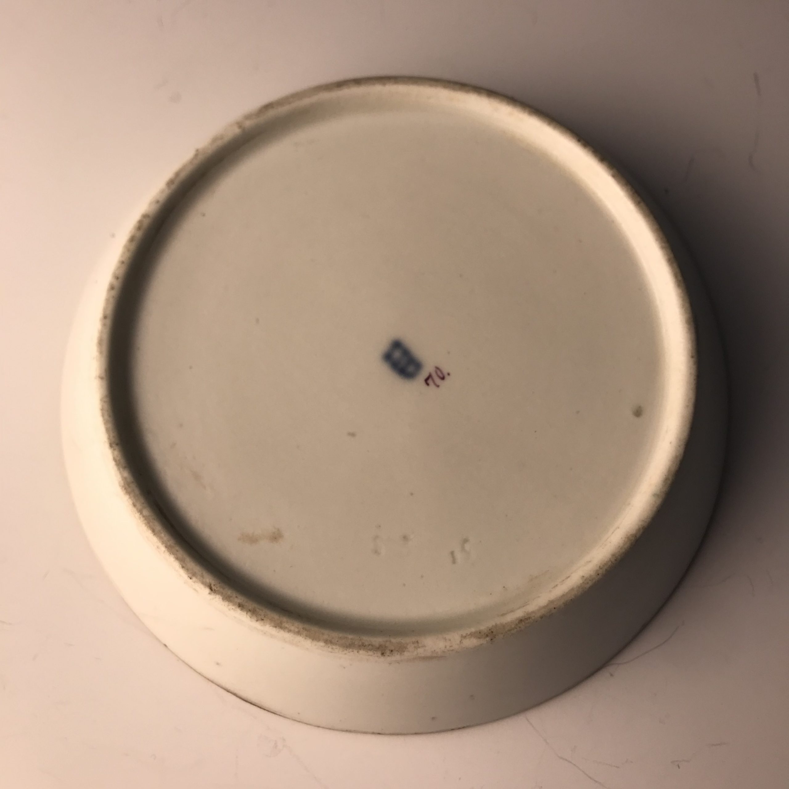 Elegante Sorgenthal-Tasse, Porzellanmanufaktur Wien, um 1808 – Bild 5