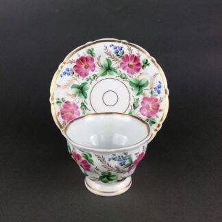 Biedermeier Sammeltasse, Chodau, Böhmen, um 1850