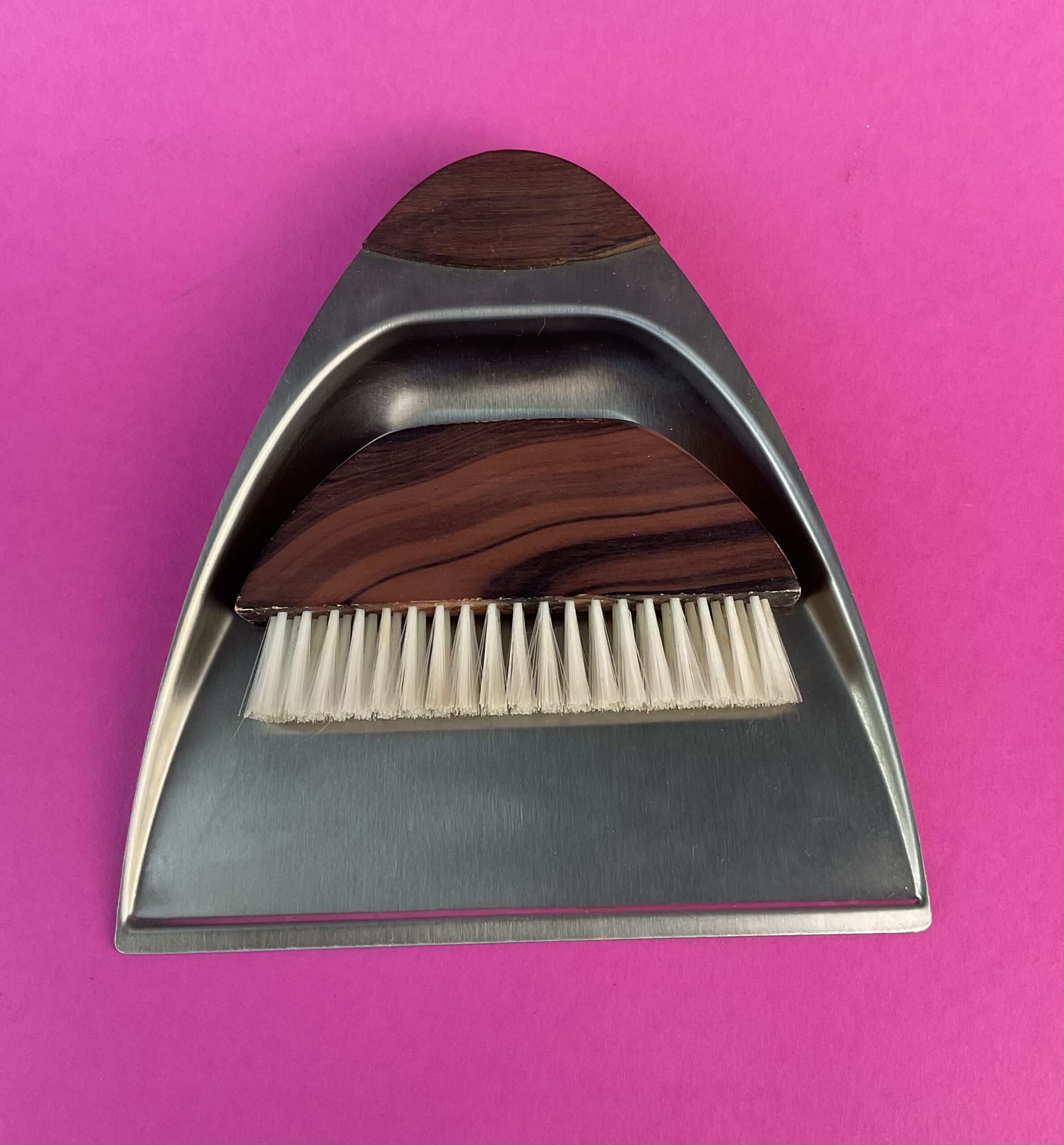 Vintage Tischbesen mit Schaufel, Japan, um 1960