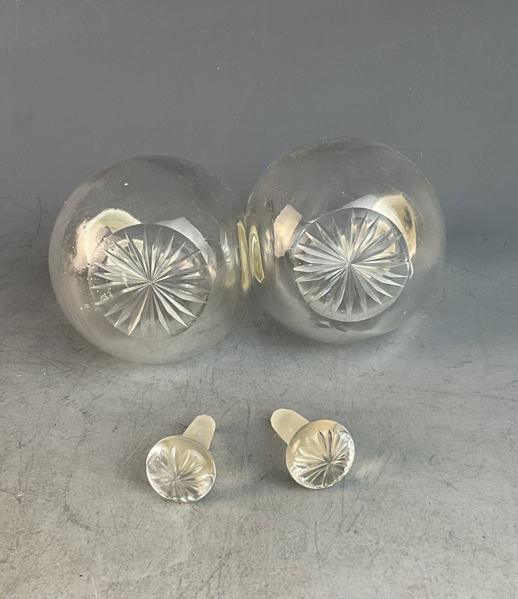 Silberne Art Deco Essig- und Ölgarnitur, England, um 1920 – Bild 4