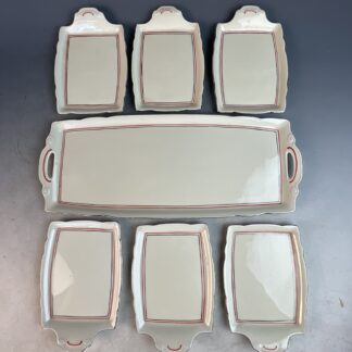 Art Deco Sandwichplatte, Deutschland, um 1920