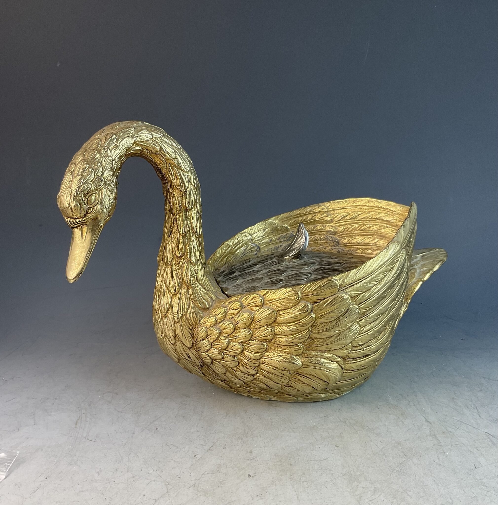 Midcentury Eiswürfelkühler als Schwan, Mauro Manetti, Italien, um 1960 – Bild 2