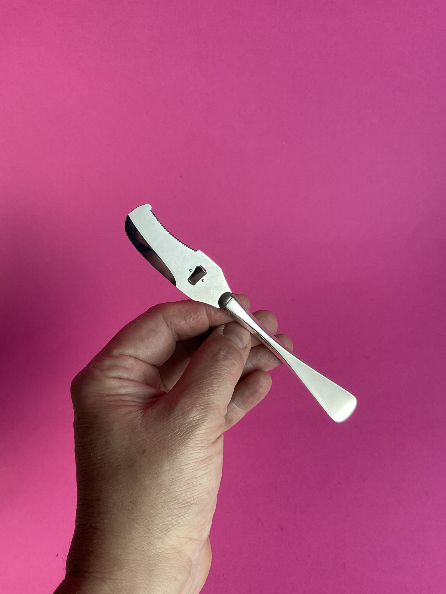 Silbernes Zitrusmesser "Patricia", Fa. Sørensen, Kopenhagen, Dänemark, um 1960