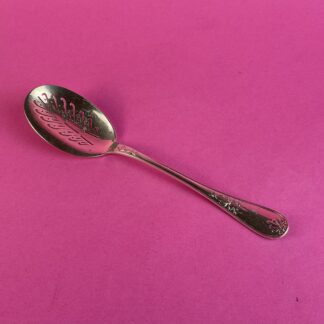 Versilberter Historismus Vorlegelöffel, Fa. Christofle, Paris, um 1885