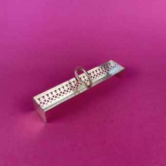 Versilberter Würfelzuckerständer, U.S.A., um 1940