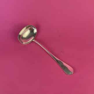 Versilberter Saucenschöpfer "Baguette", Fa. Christofle, Paris, um 1900