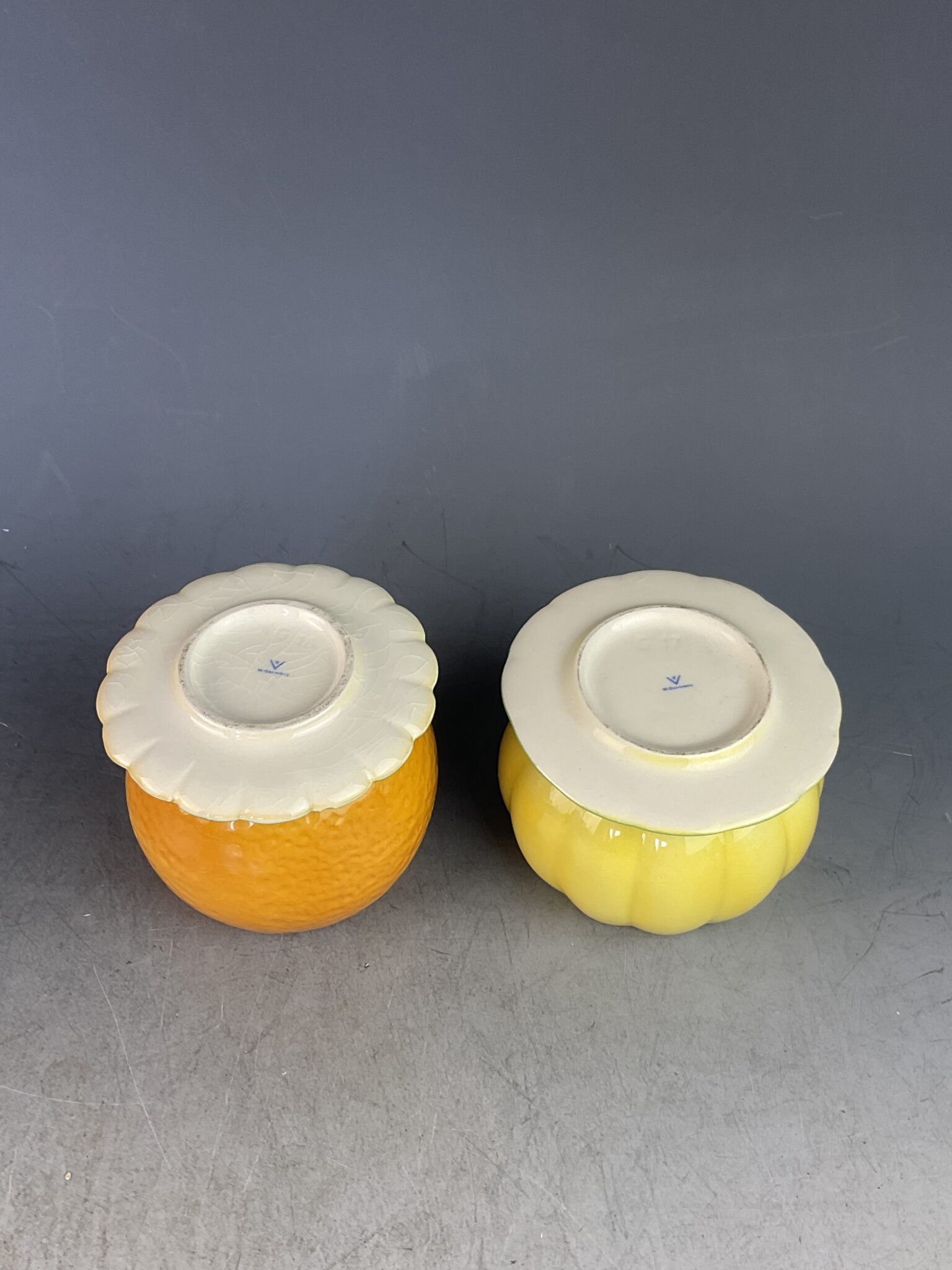 Paar Marmeladedosen, Fa. Goebel, um 1965 – Bild 3