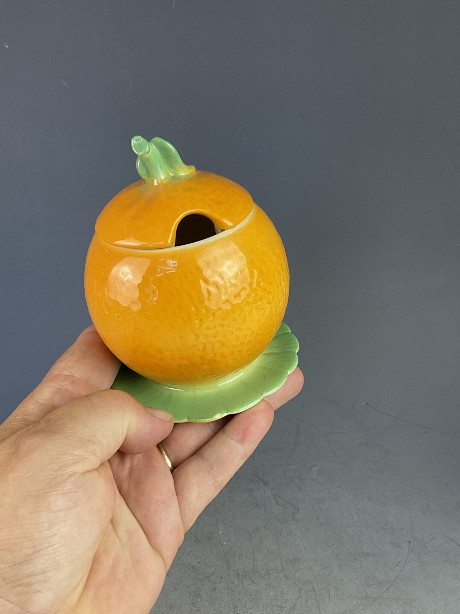 Paar Marmeladedosen, Fa. Goebel, um 1965 – Bild 4